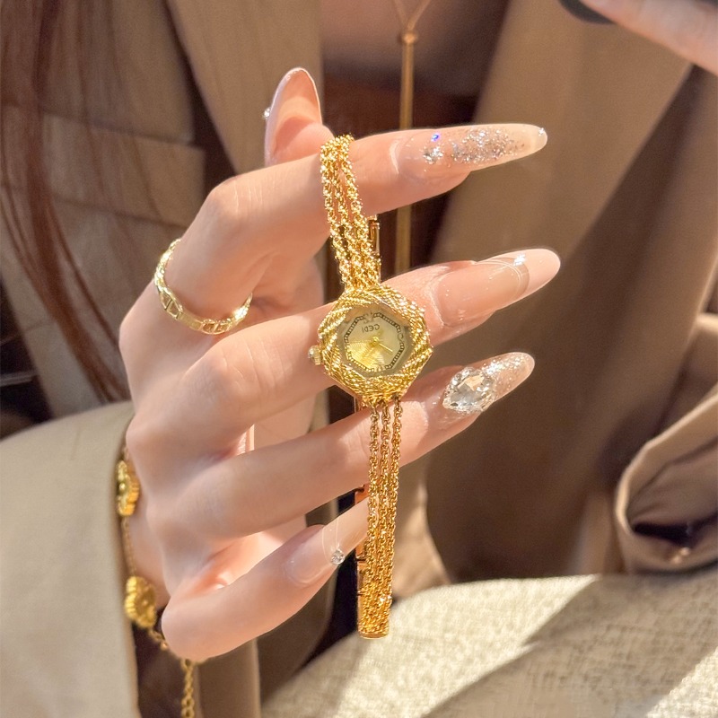 Vintage Jewelry Watches Women - 럭셔리 여성 시계 빈티지 우아한 보석