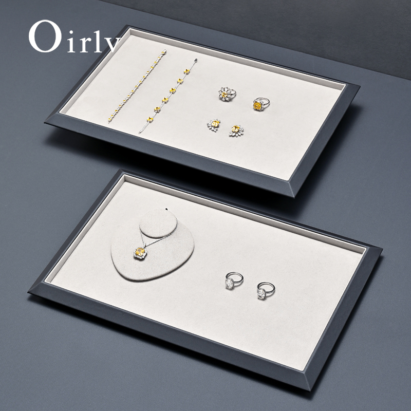 Jewelry Stores With Watches - 오일르브 가죽 주얼리 트레이 럭셔리 주얼리