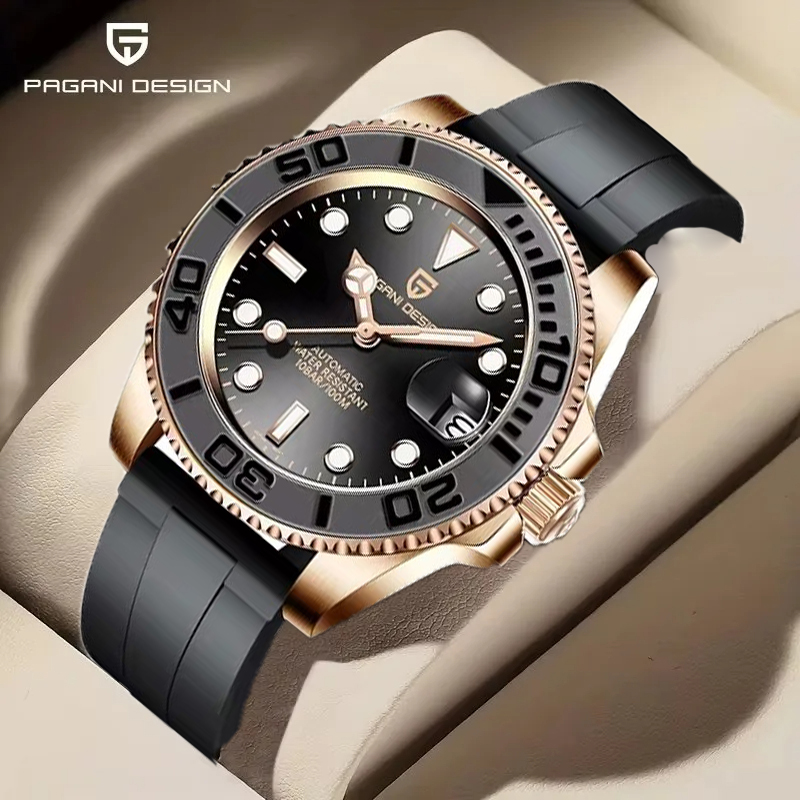 Rolex Watch Submariner - PAGANI DESIGN V3 40MM 남성용 기계식