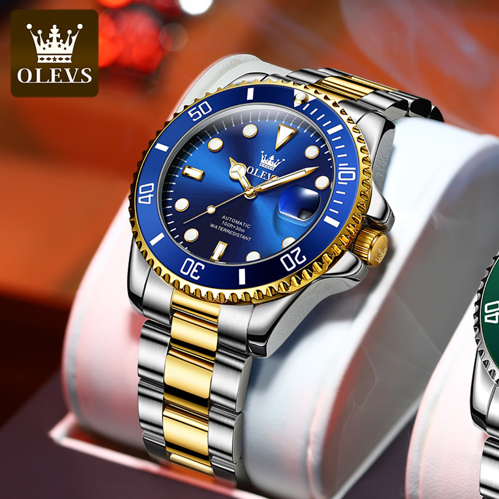 Rolex Watch Submariner - OLEVS 6650 남자 시계 클래식 원래