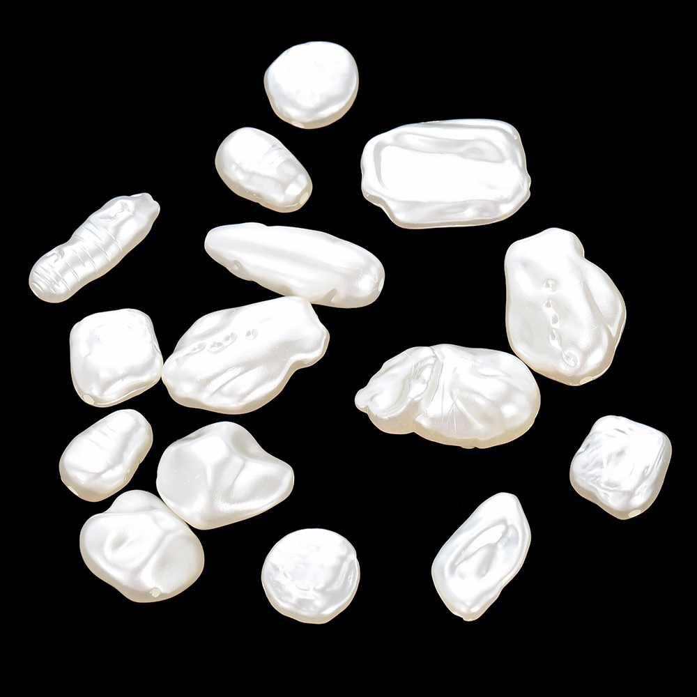 바로크 스타일 ABS 진주 비즈 참, 불규칙한 펜던트, - Pearl Stud Earrings 리뷰 및 가격