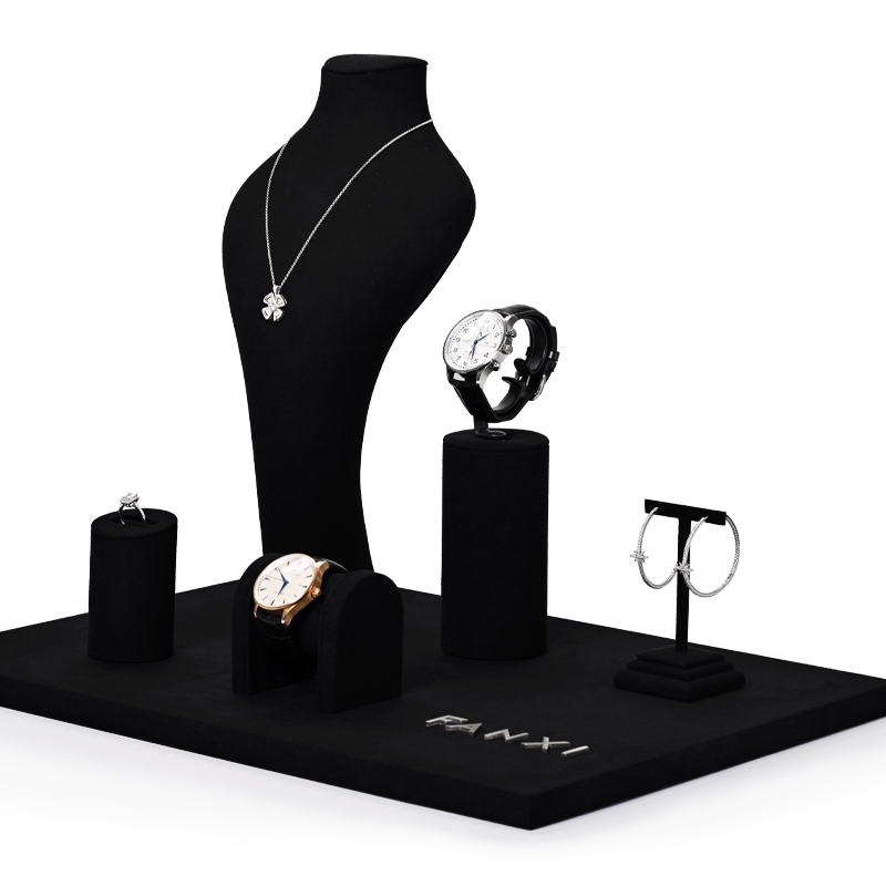 Oirlv 블랙 쥬얼리 디스플레이 세트 목걸이 시계 반 - Jewelry Stores With Watches 리뷰 및 가격