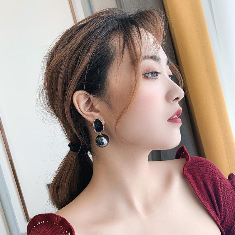 여성을 위한 고귀한 진주 귀걸이, 화이트 핑크 그레이  - Pearl Stud Earrings 리뷰 및 가격