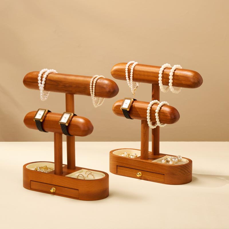 Oirlv 원목 주얼리 디스플레이 스탠드(서랍 포함)  - Jewelry Stores With Watches 리뷰 및 가격