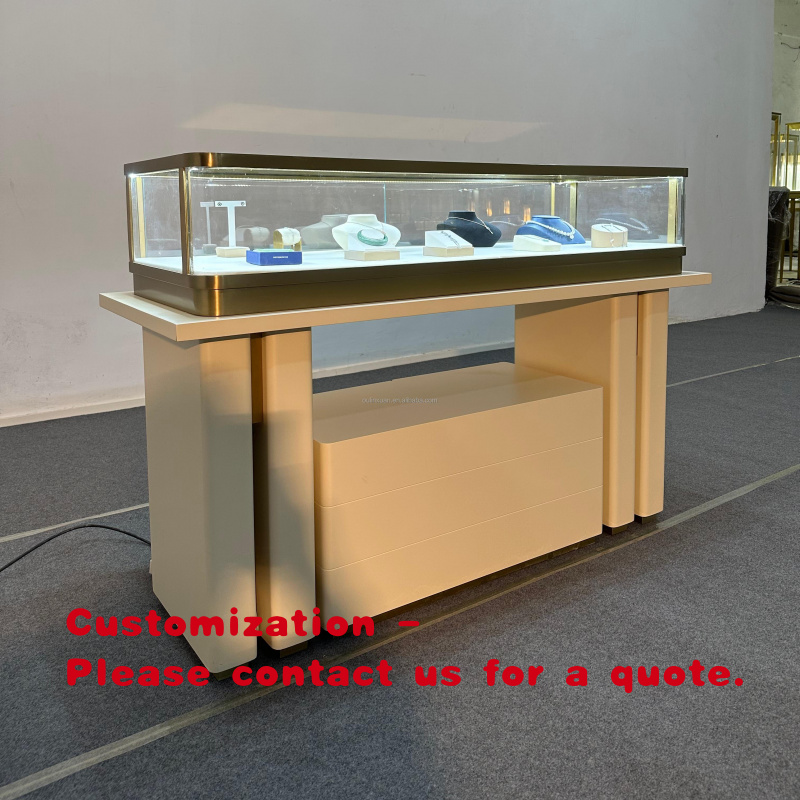 맞춤형 스테인리스 스틸 주얼리 시계 전시 테이블 쇼케이 - Jewelry Stores With Watches 리뷰 및 가격