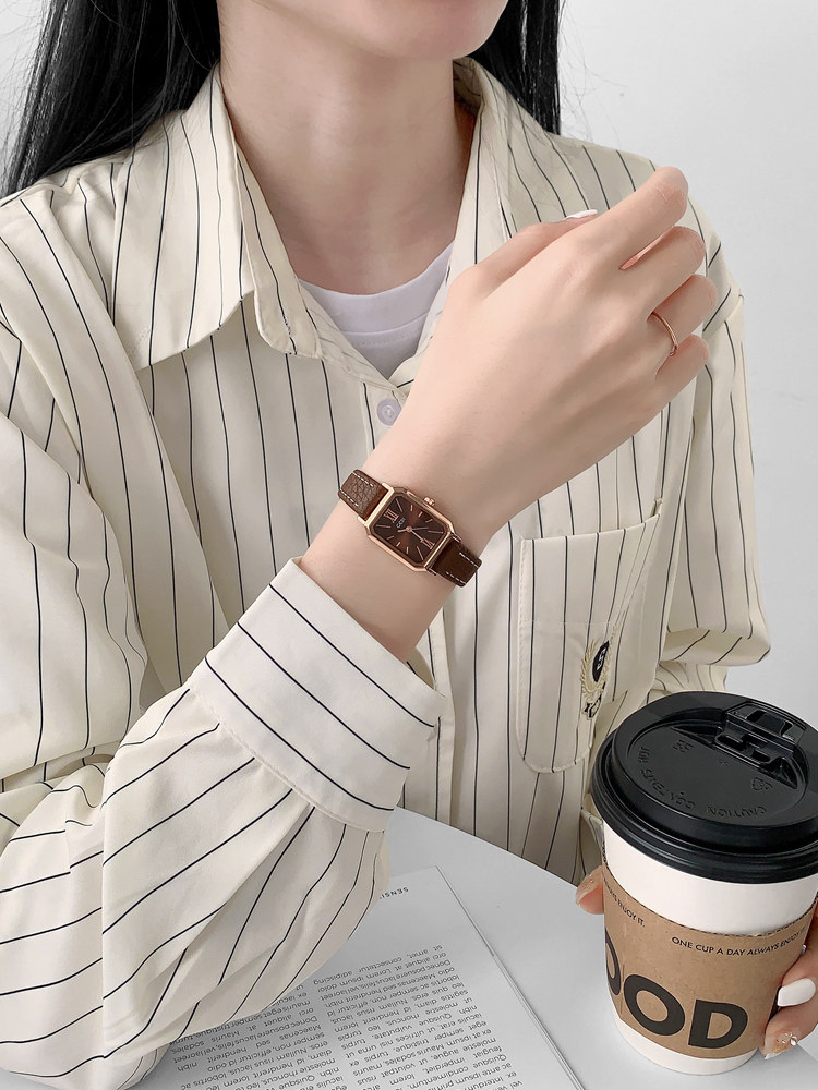 새로운 럭셔리 여성용 시계, 심플하고 우아한 사각형 디 - Vintage Jewelry Watches Women 리뷰 및 가격