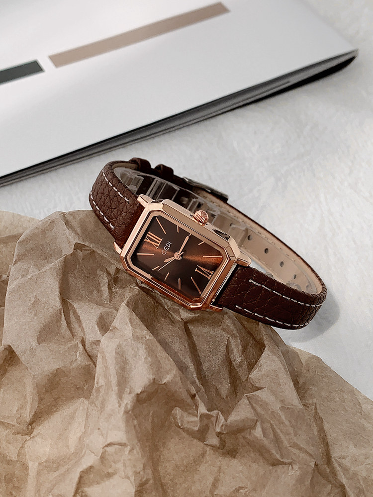 새로운 럭셔리 여성용 시계, 심플하고 우아한 사각형 디 - Vintage Jewelry Watches Women 리뷰 및 가격