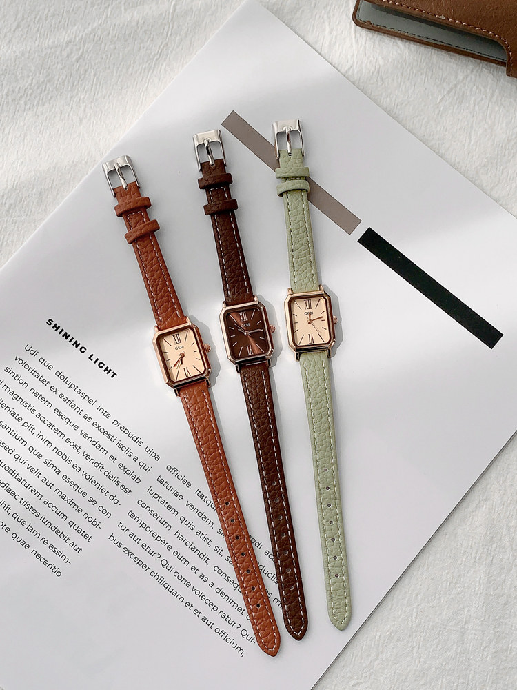 새로운 럭셔리 여성용 시계, 심플하고 우아한 사각형 디 - Vintage Jewelry Watches Women 리뷰 및 가격