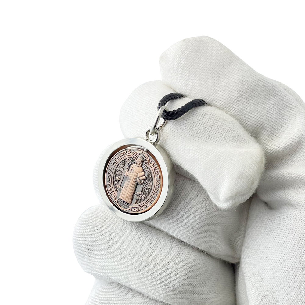 새로운 성 베네딕토 메달 목걸이 가톨릭 보호 십자가 펜 - Jewelry & Watches Sp Z Oo Opinie 리뷰 및 가격