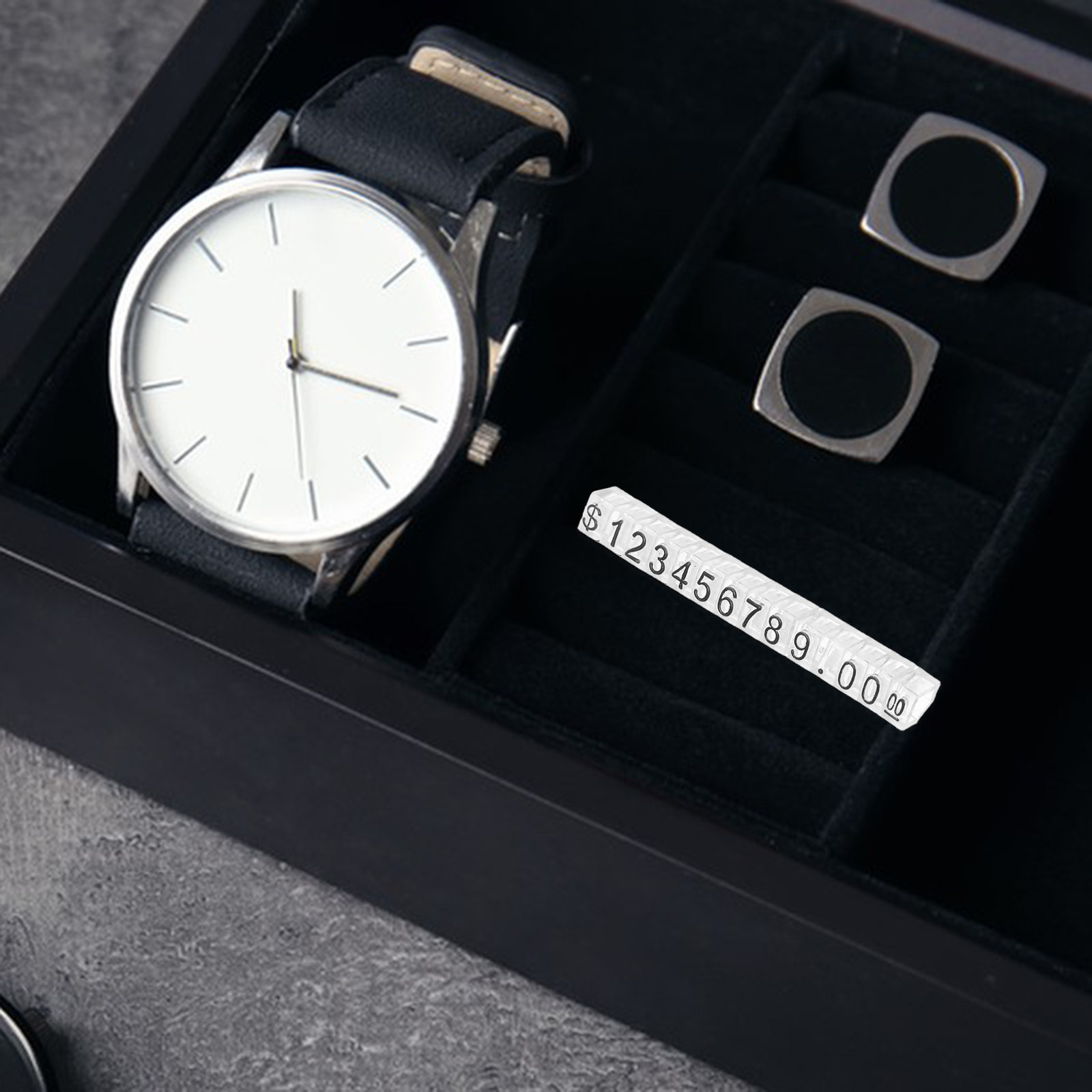 20개 세트, 가격 조절이 가능한 큐브형 가격표 스탠드 - Watches Jewelry Holder 리뷰 및 가격