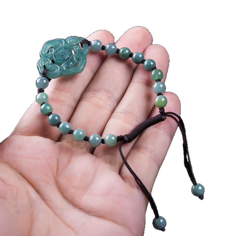 천연 비취 A급 팔찌 오리지널 디자인 세련된 블루 워터 - Jewelry & Watches Sp Z Oo Opinie 리뷰 및 가격
