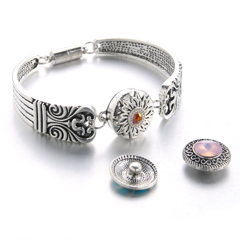 2018 자석 보헤미안 시계 여성 쥬얼리 스냅 쥬얼리  - Vintage Jewelry Watches Women 리뷰 및 가격