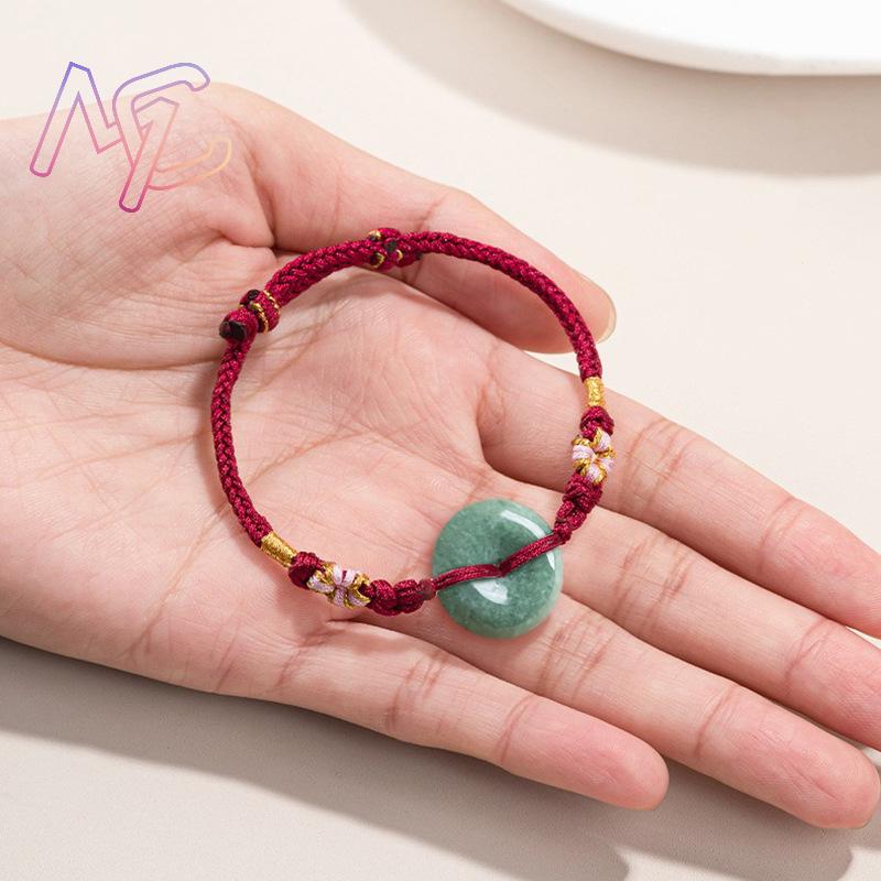 녹색 미얀마 경옥 도넛 팔찌 디자이너 팔찌 천연 버마  - Jewelry & Watches Sp Z Oo Opinie 리뷰 및 가격