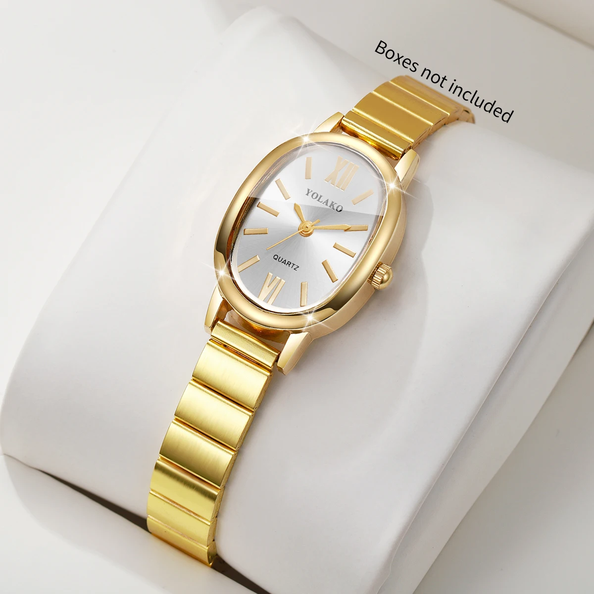 패션 불규칙 다이얼 여성 쿼츠 시계 골든 스틸 밴드 여 - Jewelry Watches For Women 리뷰 및 가격