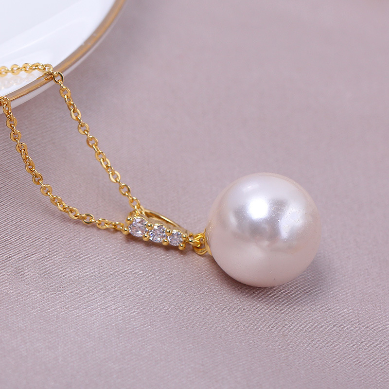 국산 구리 14K 골드, 프린세스 지르콘 진주 스터드  - Pearl Stud Earrings 리뷰 및 가격