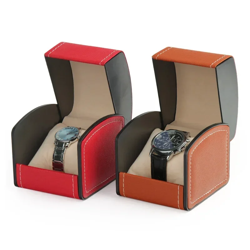 휴대용 시계 상자 PU 가죽 시계 케이스 주최자 스토리 - Vintage Jewelry Watches Women 리뷰 및 가격