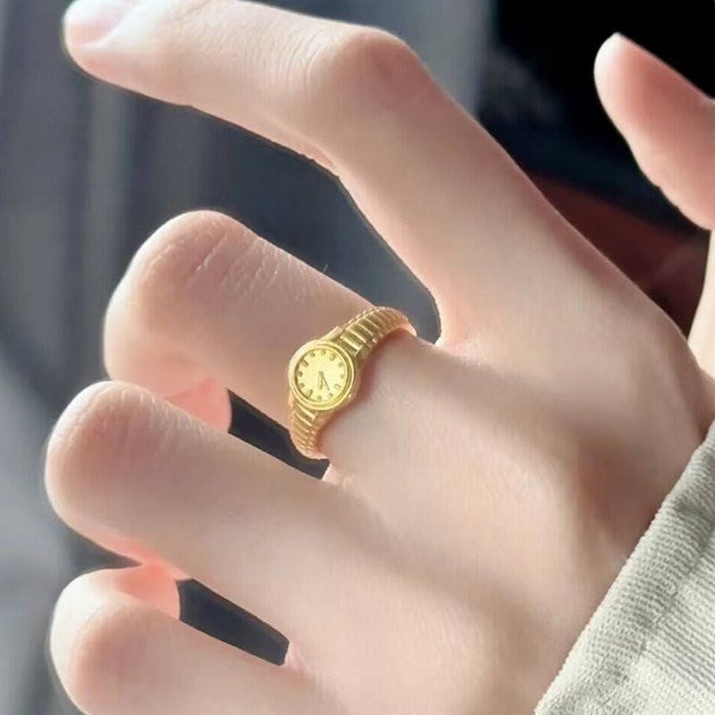 1PC 패션 오프닝 반지 여성을위한 빈티지 펑크 석영  - Vintage Jewelry Watches Women 리뷰 및 가격