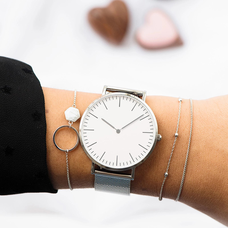 탑 브랜드 럭셔리 시계 여성 패션 스테인레스 스틸 메쉬 - Jewelry Watches For Women 리뷰 및 가격