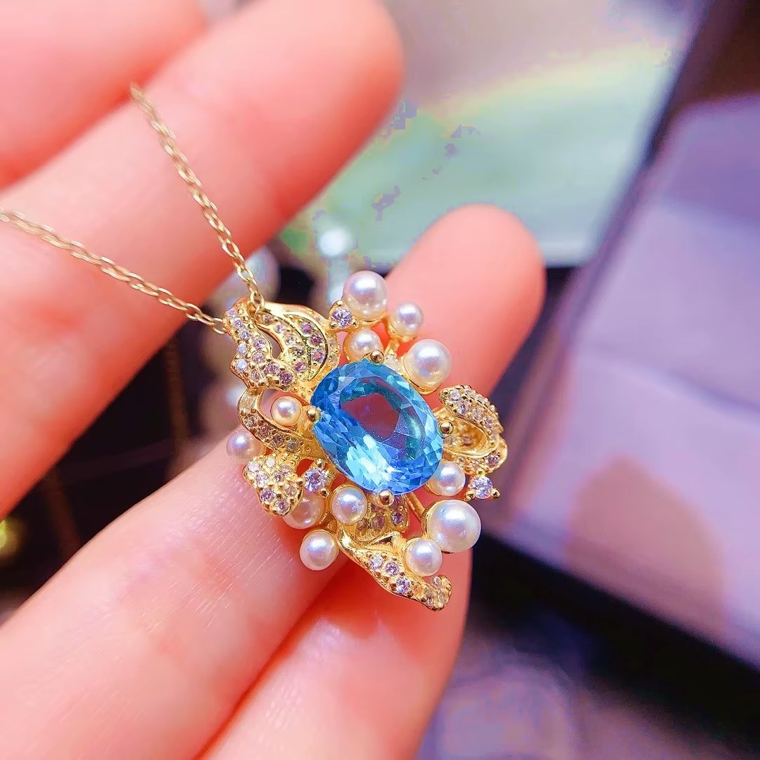 KJJEAXCMY 부티크 쥬얼리 소녀 스위스 블루 토파 - Al Ain Jewelry & Watches Exhibition 2025 리뷰 및 가격