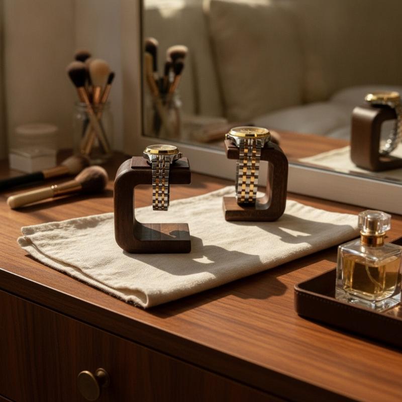 장식용 원목 시계 거치대 - 팔찌, 반지 및 시계 보석 - Watches Jewelry Holder 리뷰 및 가격